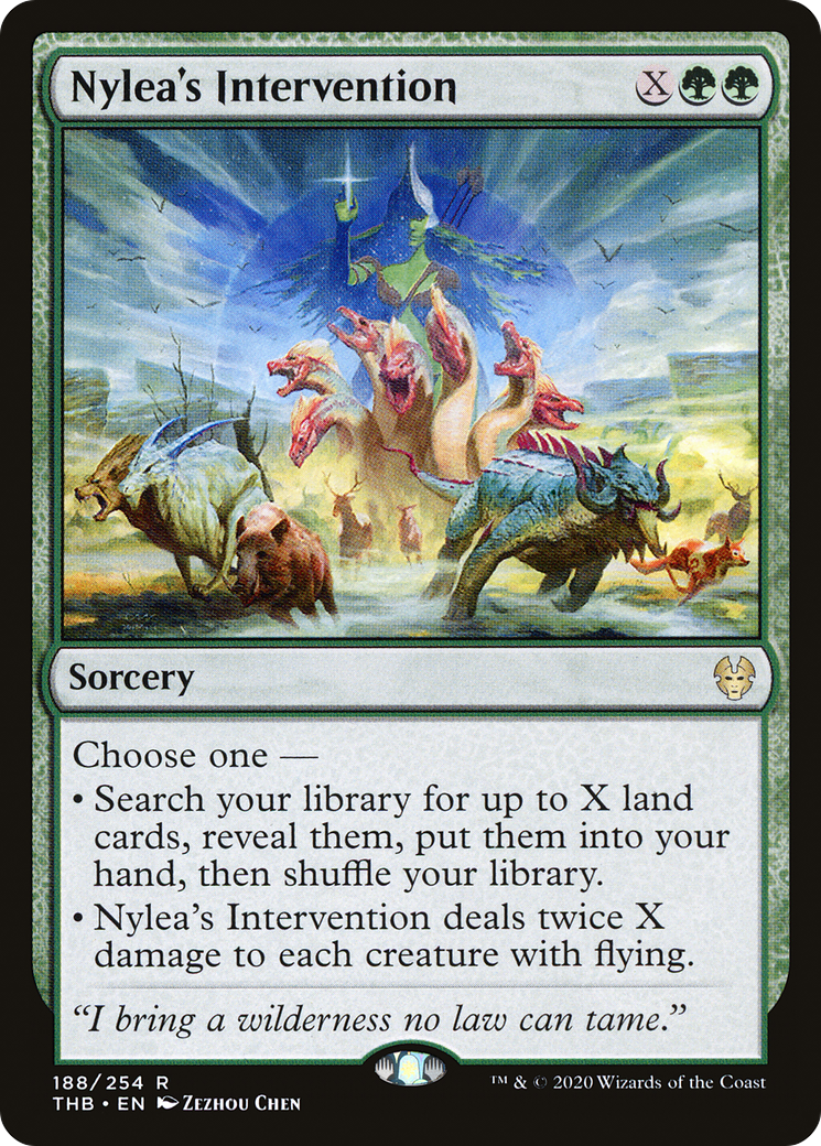 {R} Nylea's Intervention [Theros Beyond Death][THB 188]