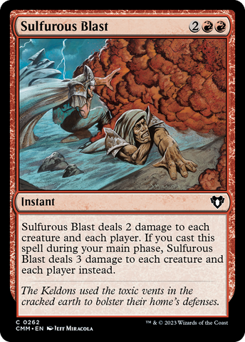 {C} Sulfurous Blast [Commander Masters][CMM 262]