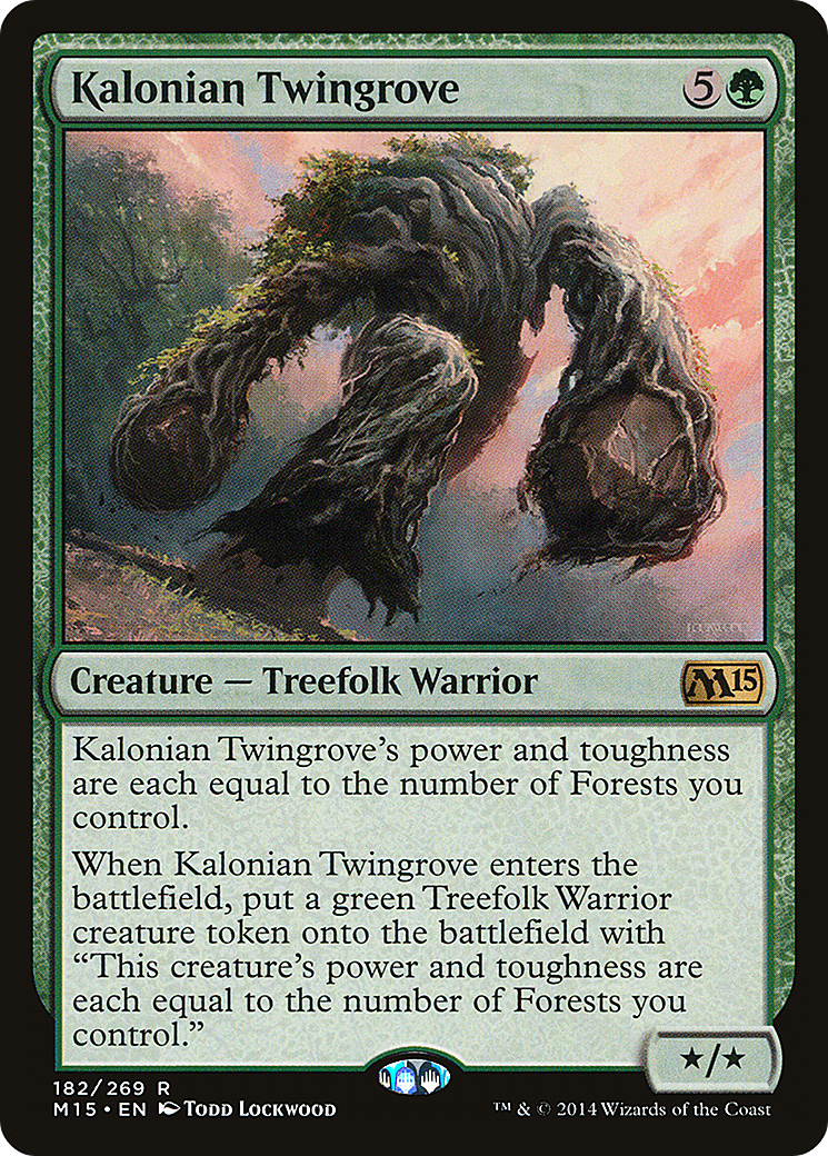 {R} Kalonian Twingrove [Magic 2015][M15 182] - Misty Mountain Games
