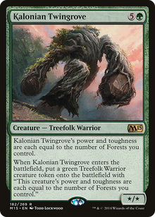 {R} Kalonian Twingrove [Magic 2015][M15 182] - Misty Mountain Games