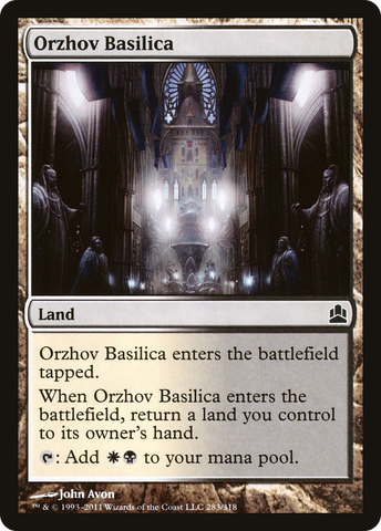 {C} Orzhov Basilica [Commander 2011][CMD 283]