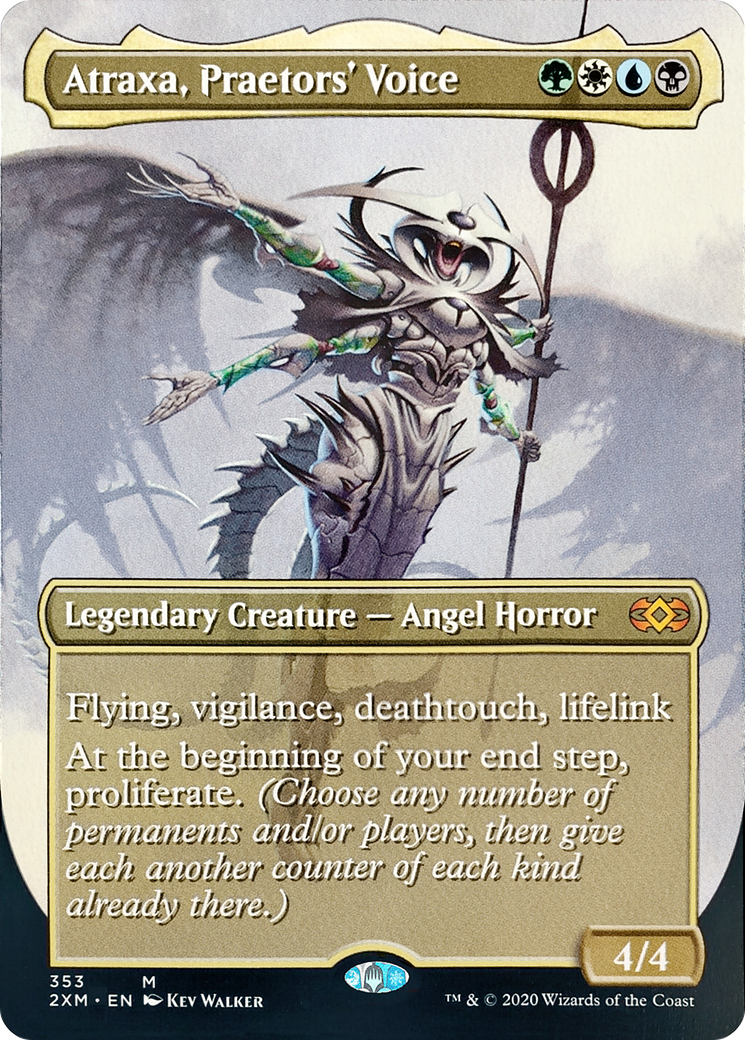 {R} Atraxa, Praetors' Voice (Toppers) [Double Masters][2XM 353]