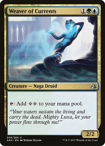 {C} Weaver of Currents [Amonkhet][AKH 209]