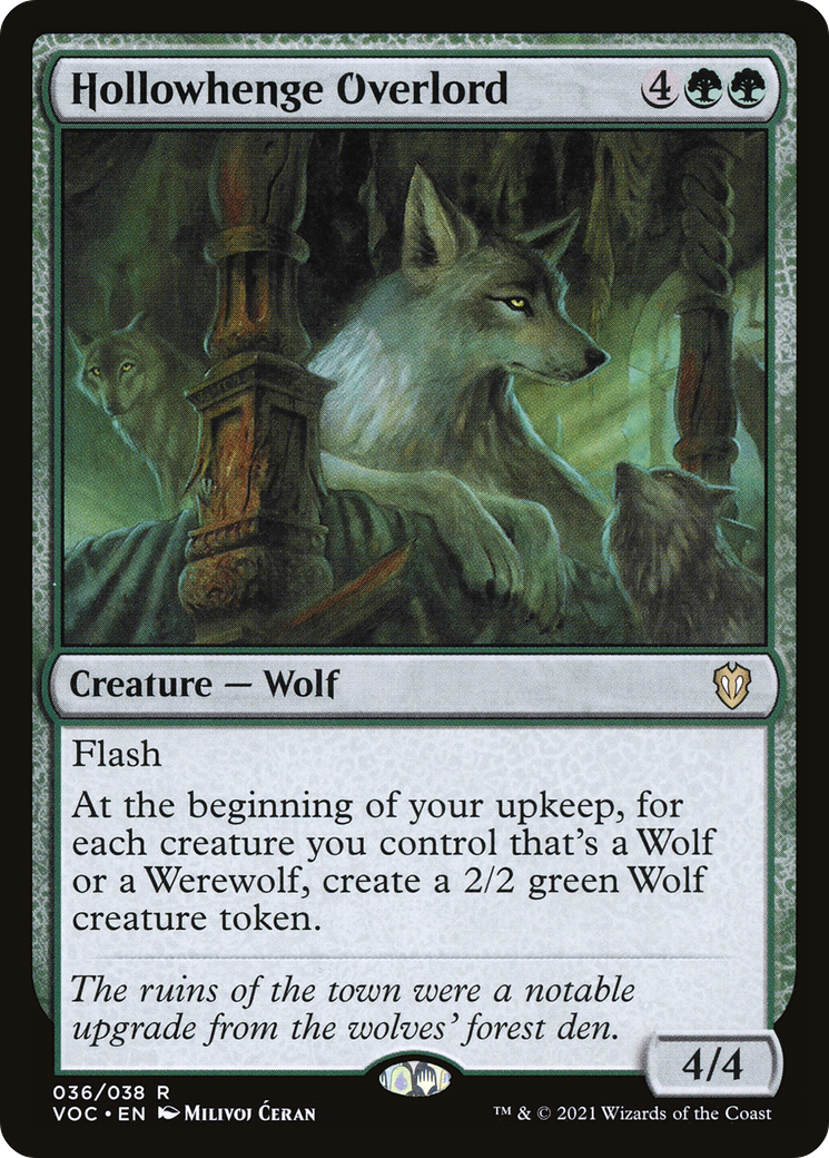 {R} Hollowhenge Overlord [Innistrad: Crimson Vow Commander][VOC 036]