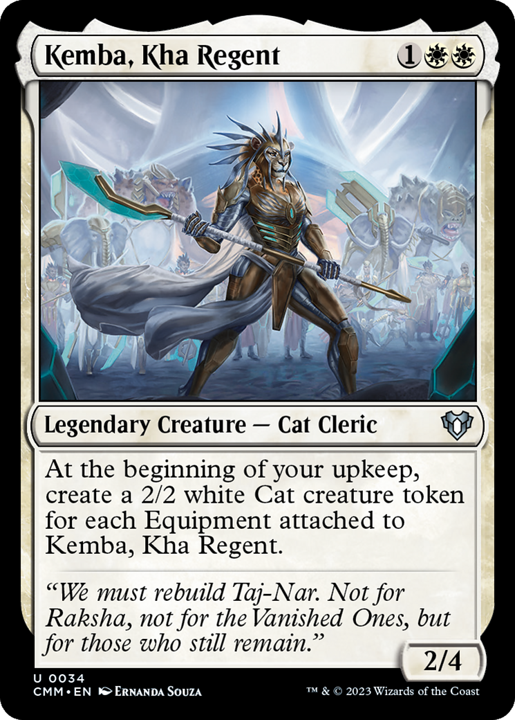 {C} Kemba, Kha Regent [Commander Masters][CMM 034]