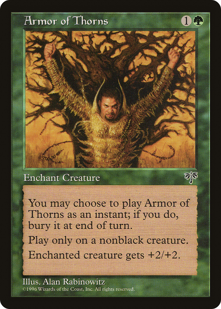 {C} Armor of Thorns [Mirage][MIR 206]