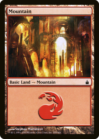{B}[RAV 299] Mountain (299) [Ravnica: City of Guilds]