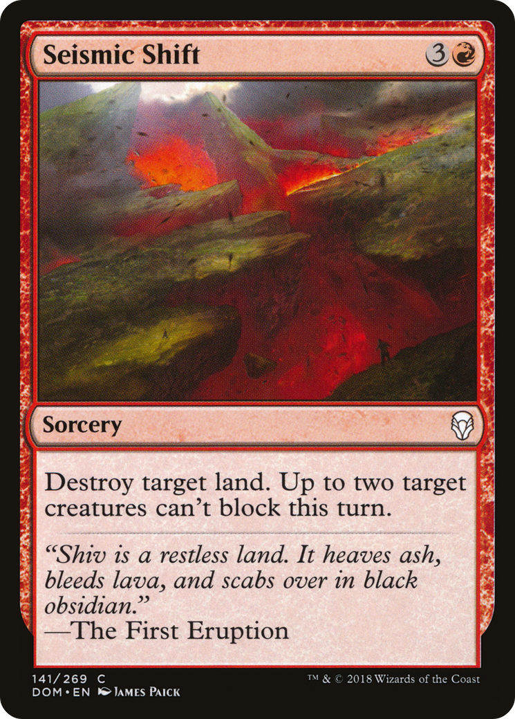 {C} Seismic Shift [Dominaria][DOM 141]