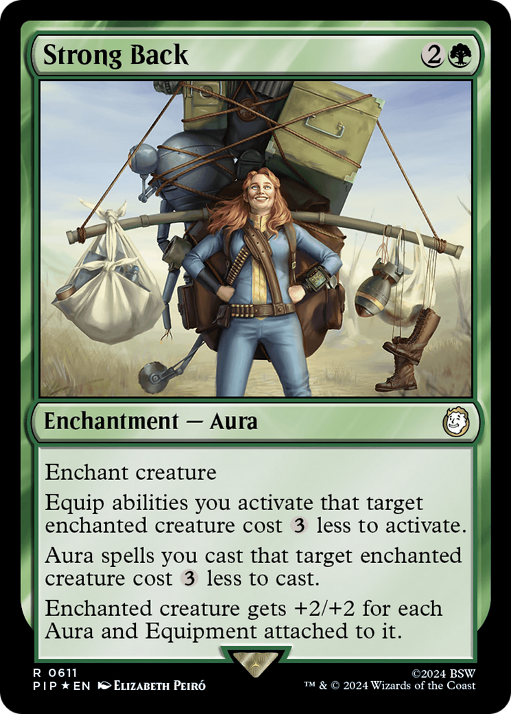 {R} Strong Back (Surge Foil) [Fallout][PIP 611]