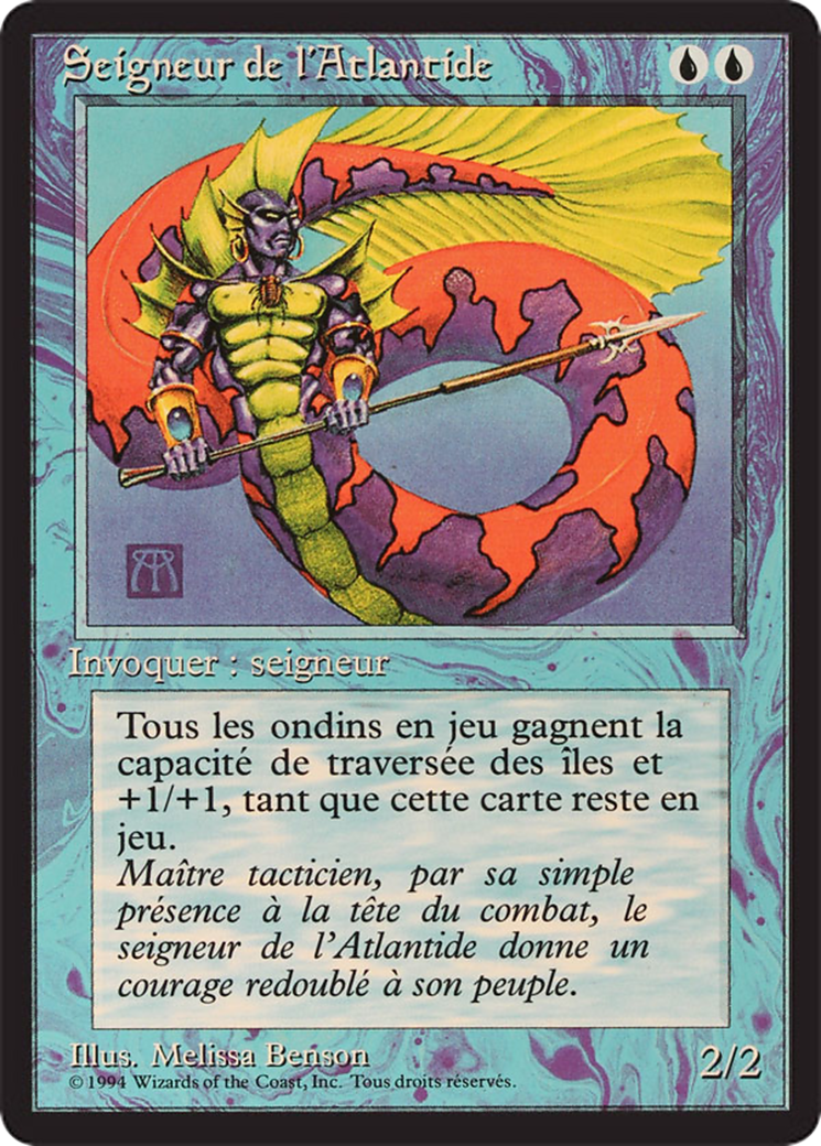 {F} Lord of Atlantis [Foreign Black Border][FBB 3ED 064]