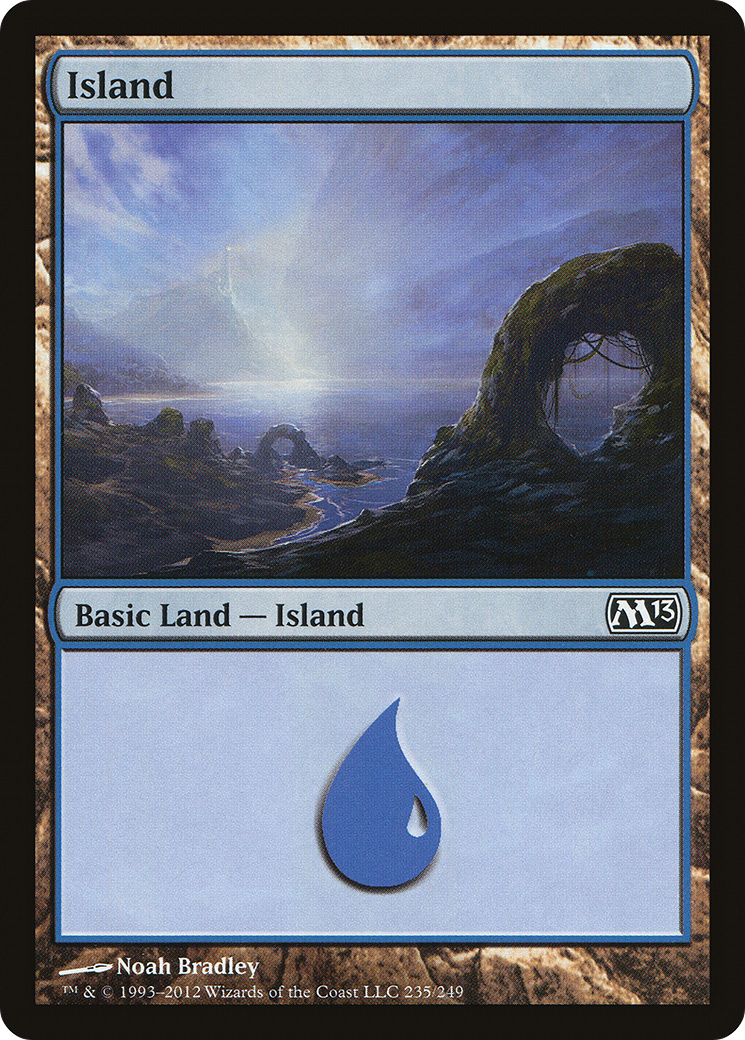 {B}[M13 235] Island (235) [Magic 2013]