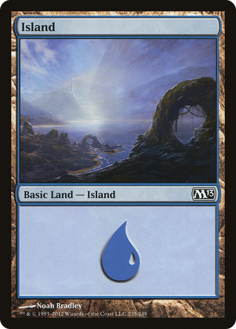 {B}[M13 235] Island (235) [Magic 2013]
