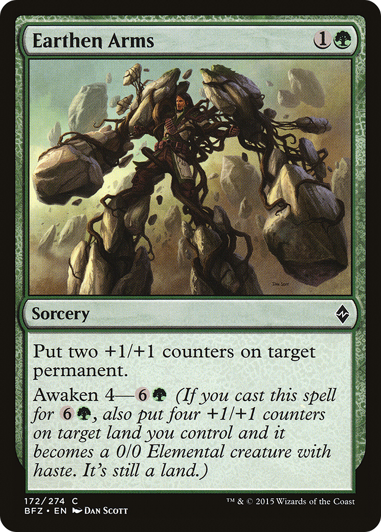 {C} Earthen Arms [Battle for Zendikar][BFZ 172]