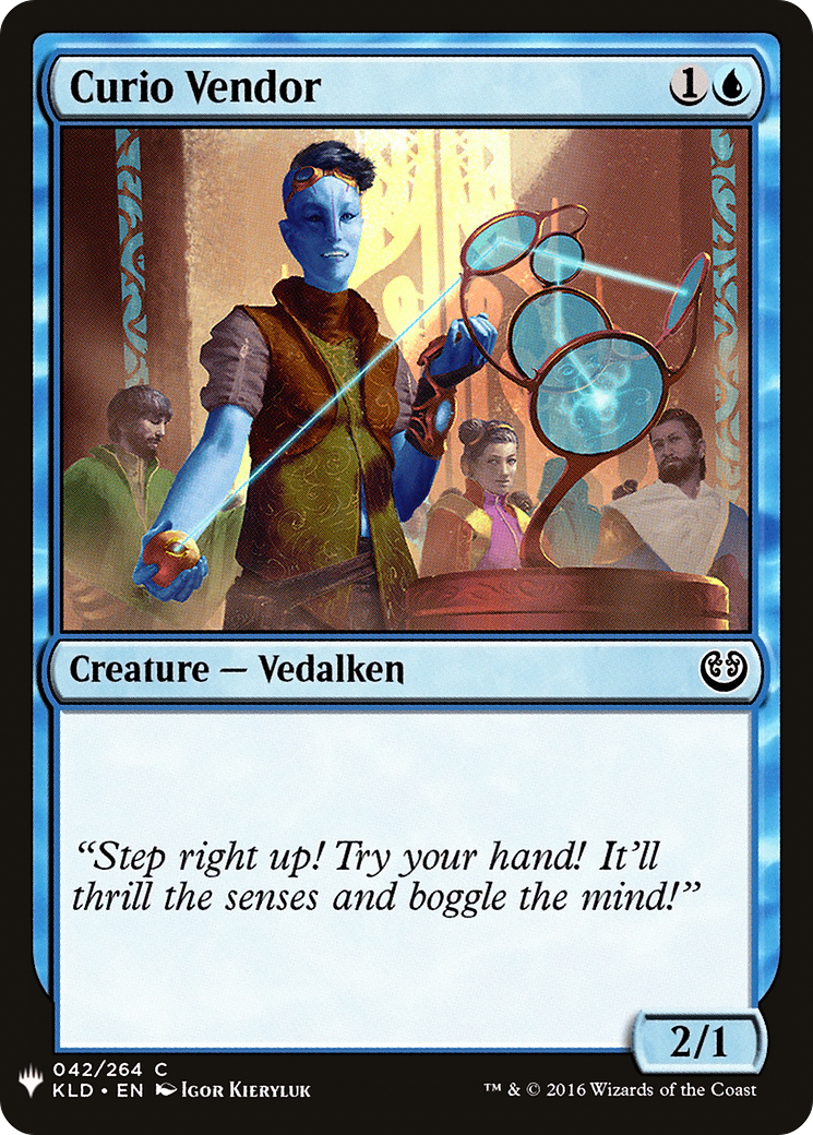 {C} Curio Vendor [Mystery Booster][LS KLD 042]