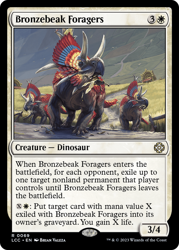 {R} Bronzebeak Foragers [The Lost Caverns of Ixalan Commander][LCC 069]