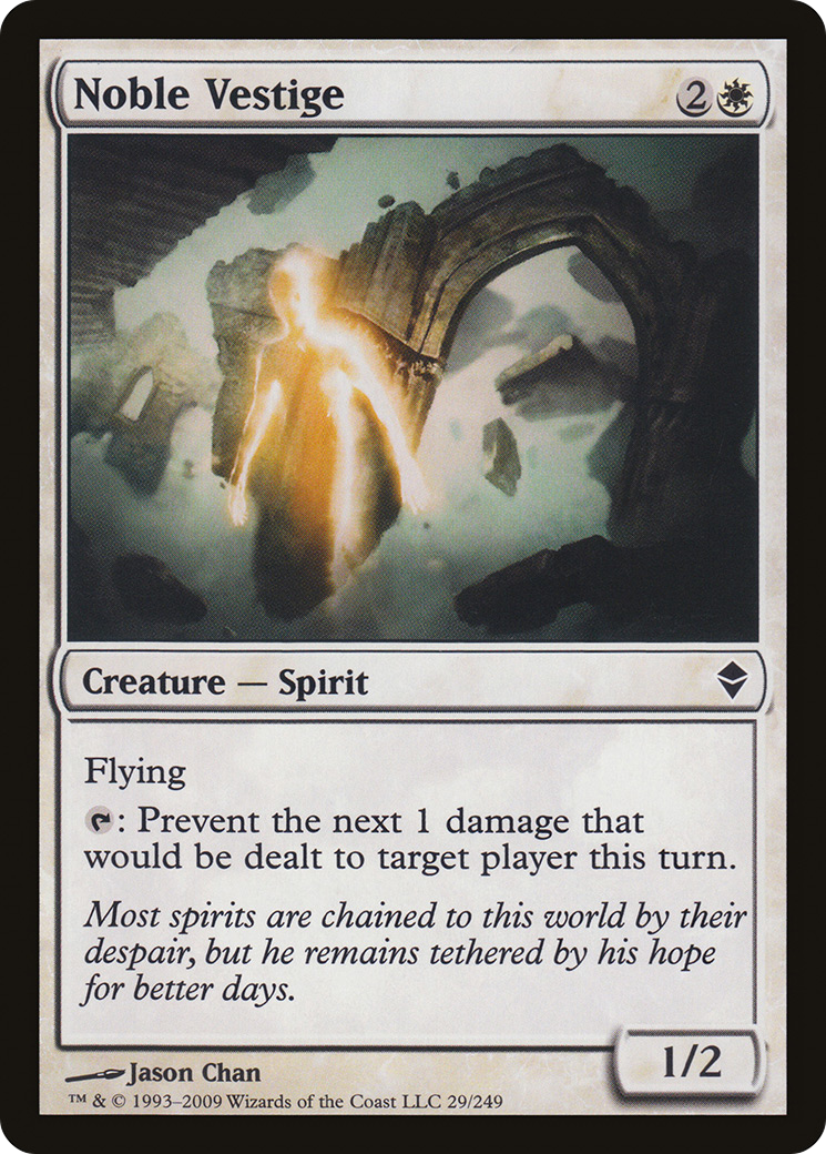 {C} Noble Vestige [Zendikar][ZEN 029]