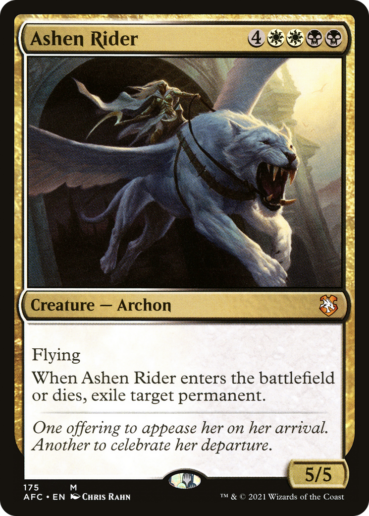 {R} Ashen Rider [Dungeons & Dragons: Adventures in the Forgotten Realms Commander][AFC 175]