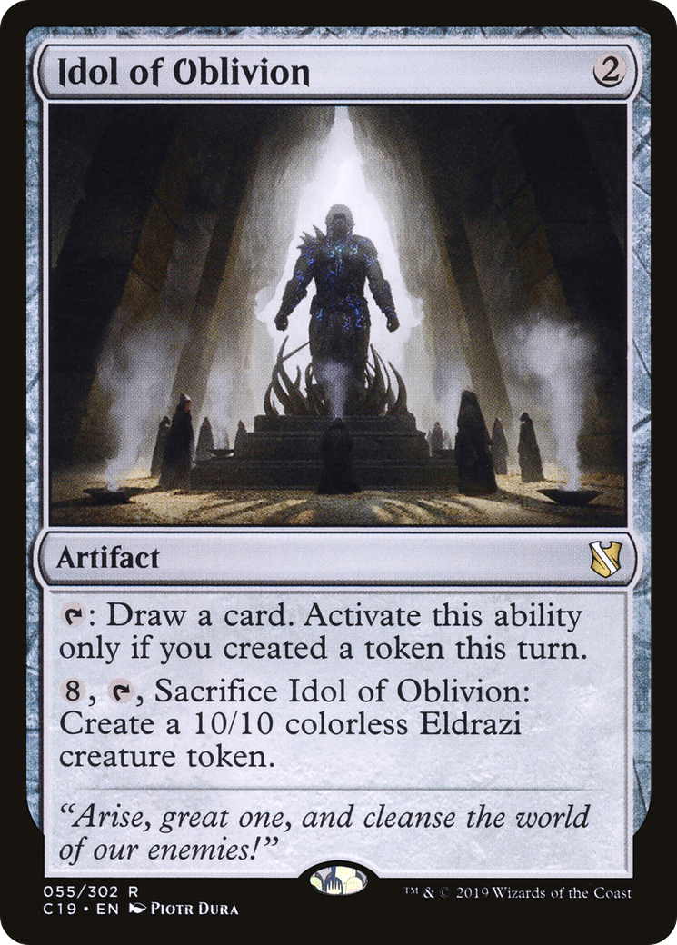 {R} Idol of Oblivion [Commander 2019][C19 055]
