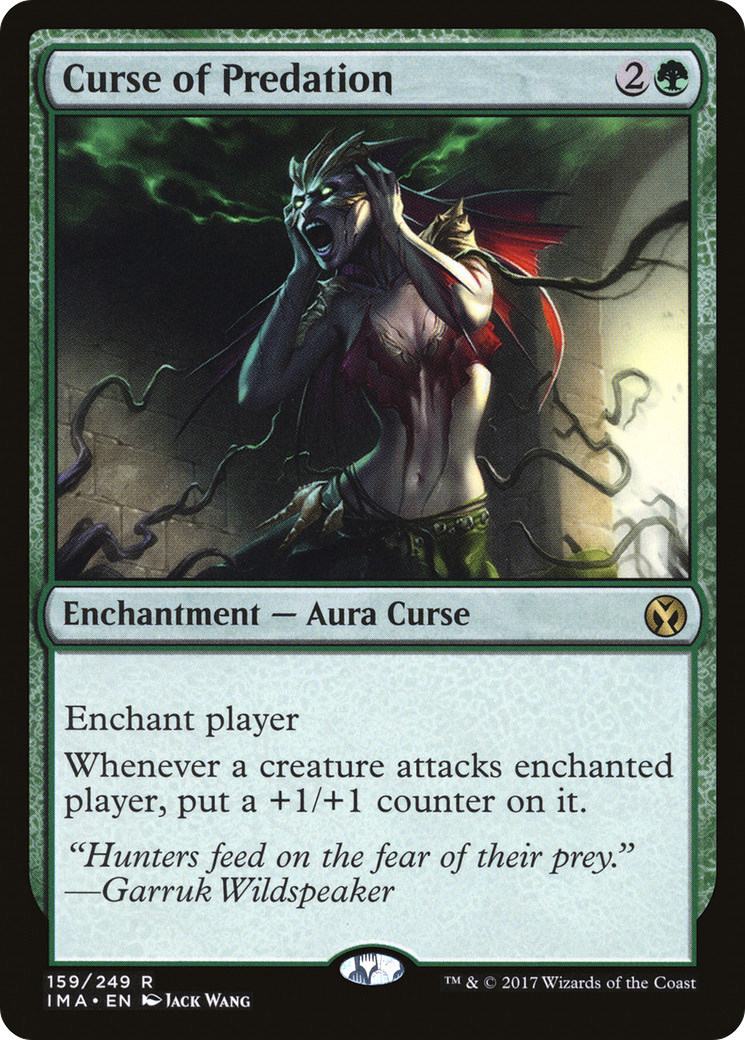 {R} Curse of Predation [Iconic Masters][IMA 159]
