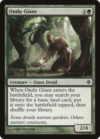 {C} Ondu Giant [Rise of the Eldrazi][ROE 202]