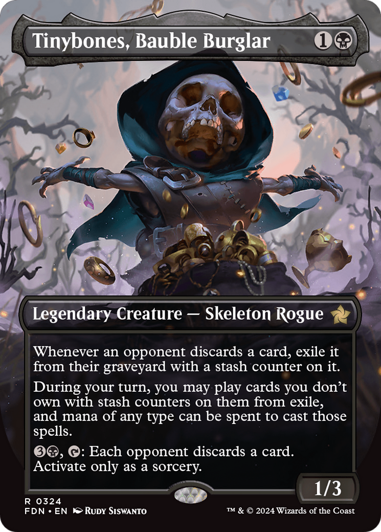 {@R} Tinybones, Bauble Burglar (Borderless) [Foundations][FDN 324]