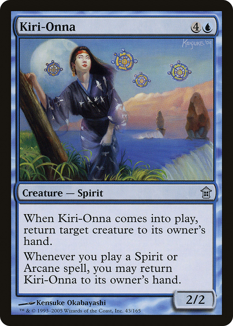 {C} Kiri-Onna [Saviors of Kamigawa][SOK 043]