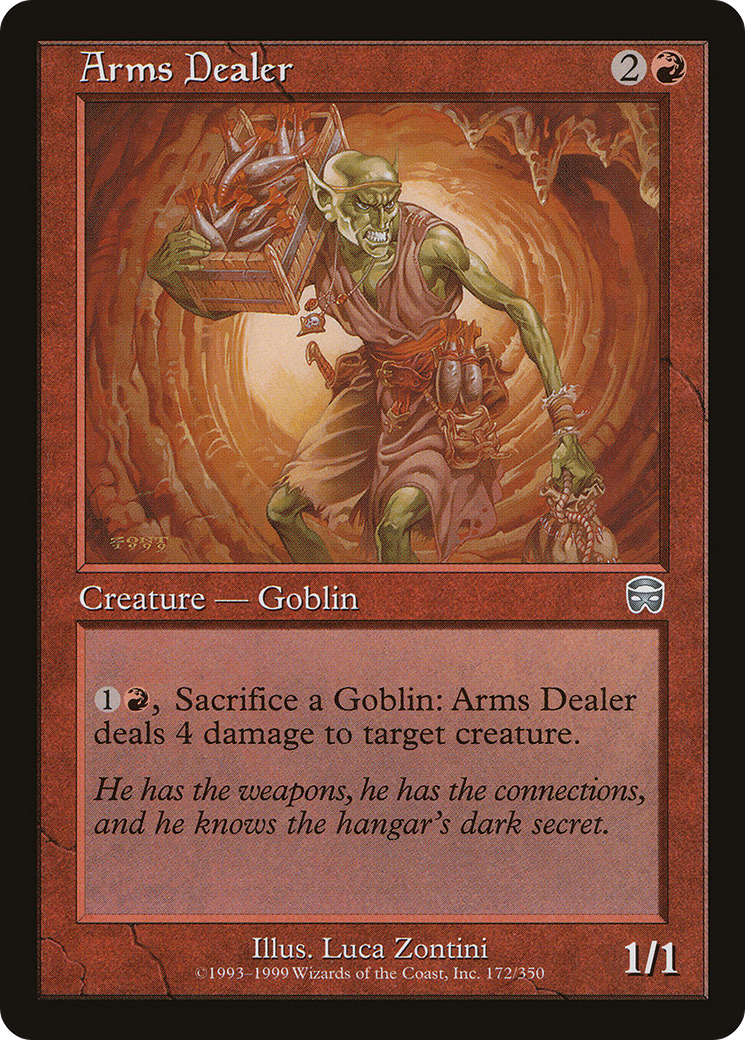 {C} Arms Dealer [Mercadian Masques][MMQ 172]