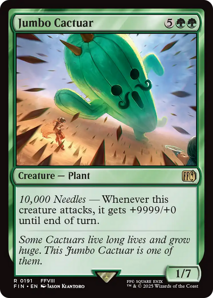 {@R} Jumbo Cactuar [FINAL FANTASY][FIN 191]