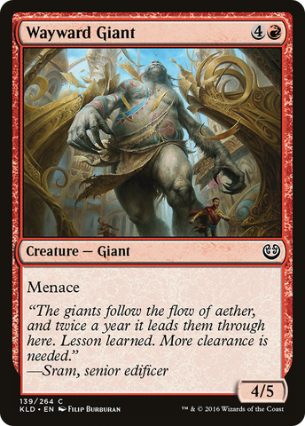 {C} Wayward Giant [Kaladesh][KLD 139]