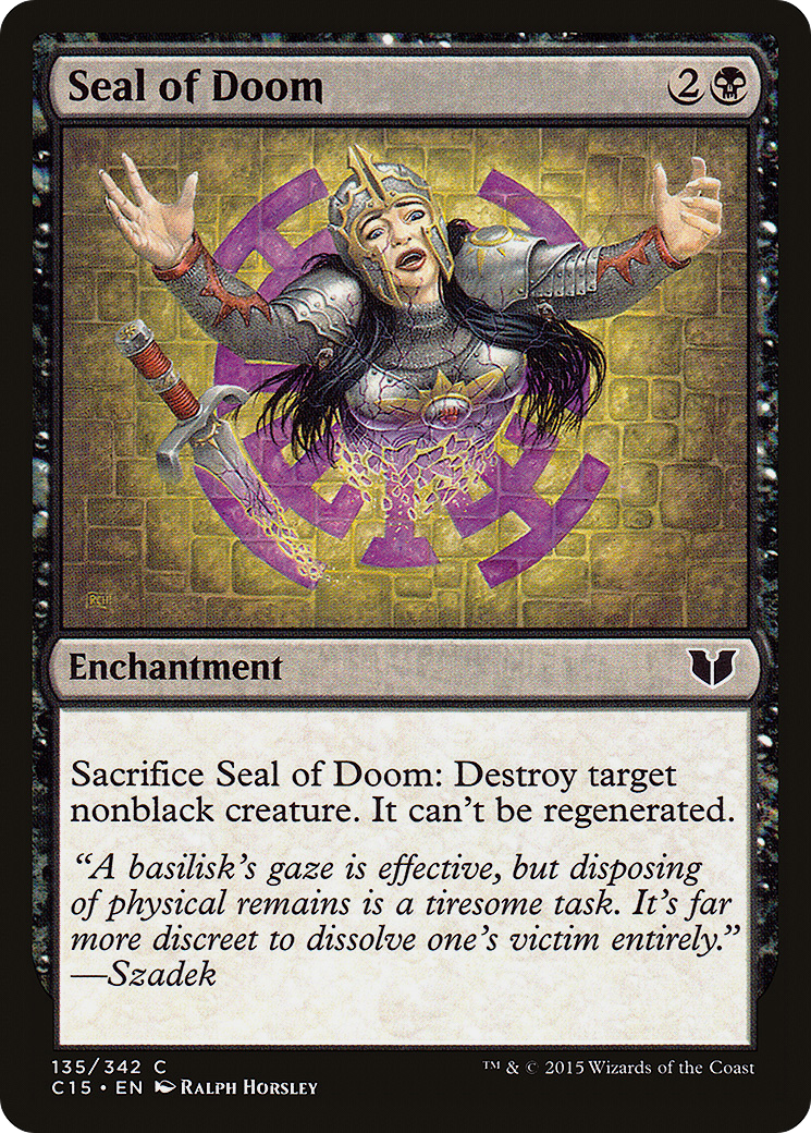 {C} Seal of Doom [Commander 2015][C15 135]