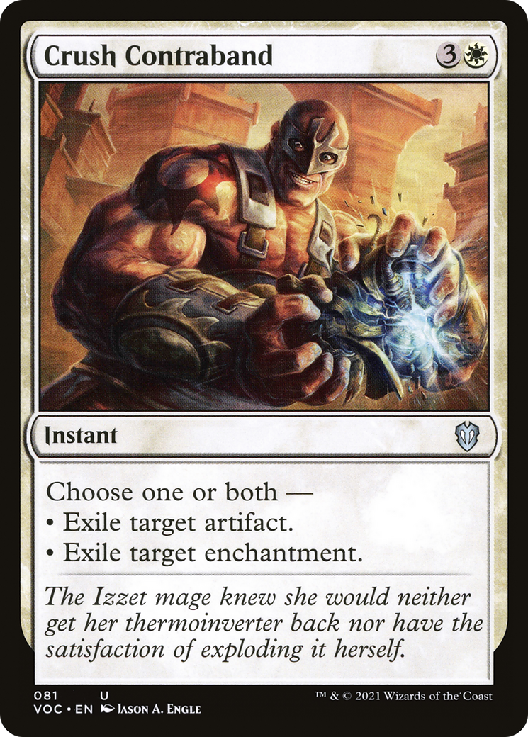 {C} Crush Contraband [Innistrad: Crimson Vow Commander][VOC 081]