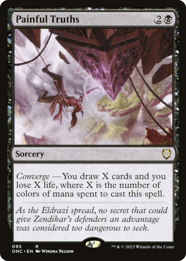 {R} Painful Truths [Phyrexia: All Will Be One Commander][ONC 095]