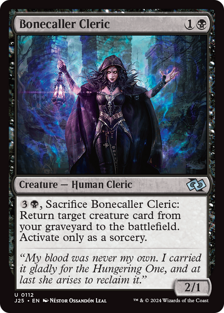 {C} Bonecaller Cleric [Foundations Jumpstart][J25 112]