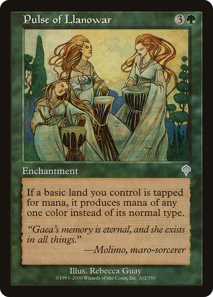 {C} Pulse of Llanowar [Invasion][INV 202]