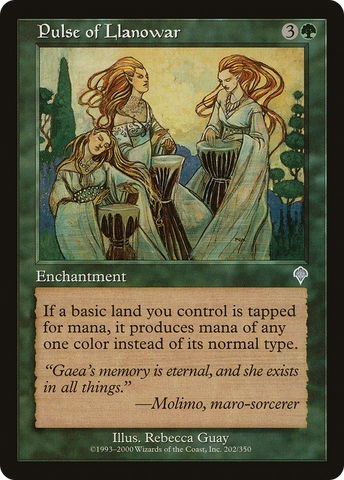 {C} Pulse of Llanowar [Invasion][INV 202]