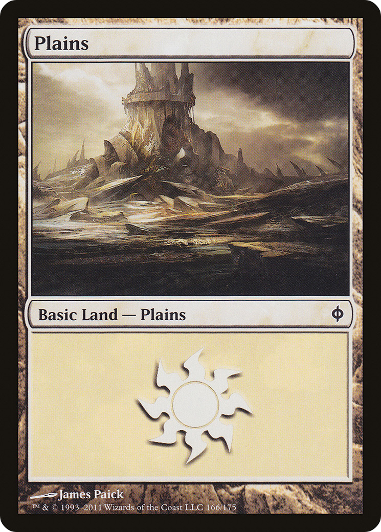 {B}[NPH 166] Plains (166) [New Phyrexia]
