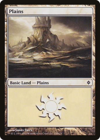 {B}[NPH 166] Plains (166) [New Phyrexia]