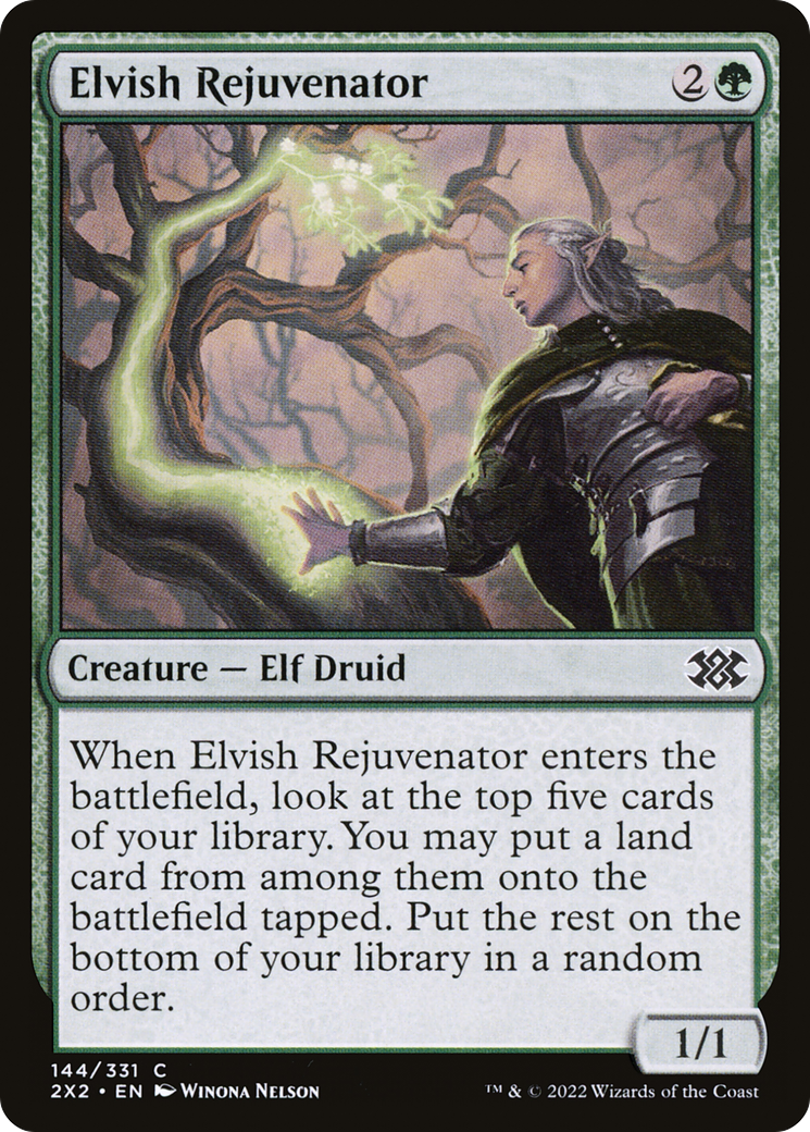 {C} Elvish Rejuvenator [Double Masters 2022][2X2 144]