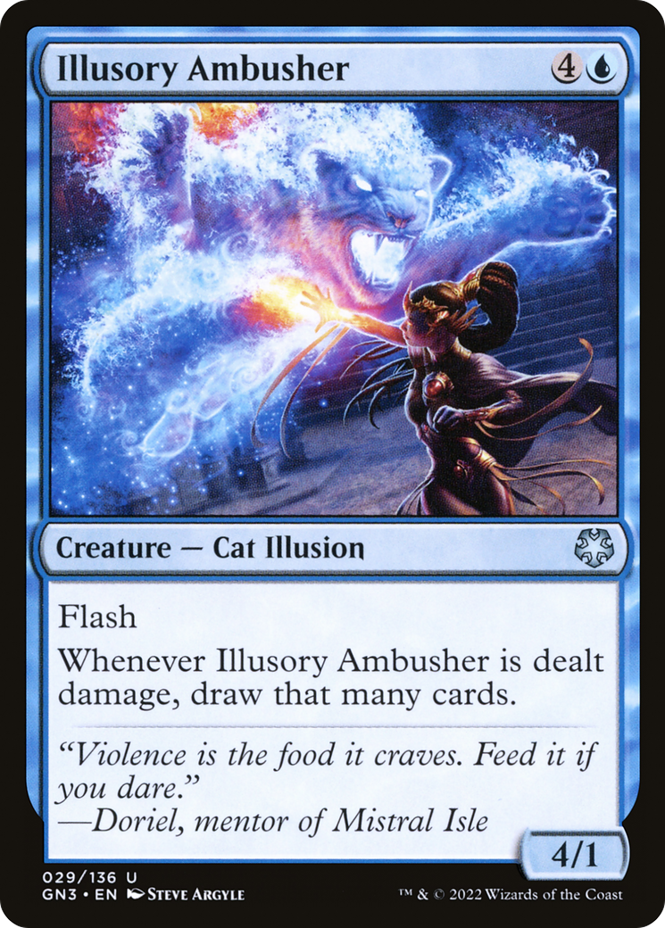 {C} Illusory Ambusher [Game Night 2022][GN3 029]