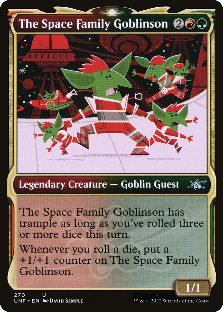 {C} The Space Family Goblinson (Showcase) [Unfinity][UNF 270]