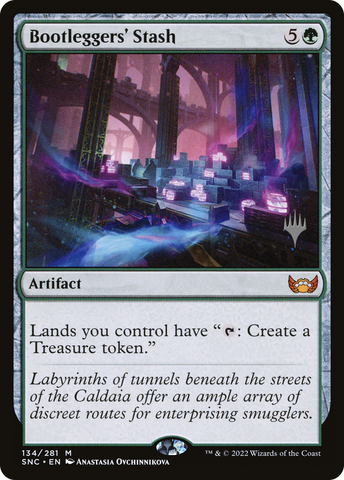 {R} Bootleggers' Stash (Promo Pack) [Streets of New Capenna Promos][PP SNC 134]