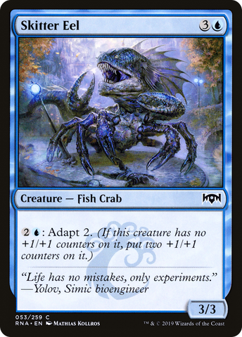 {C} Skitter Eel [Ravnica Allegiance][RNA 053]