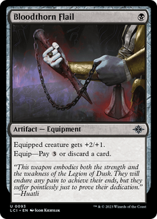 {@C} Bloodthorn Flail [The Lost Caverns of Ixalan][LCI 093]
