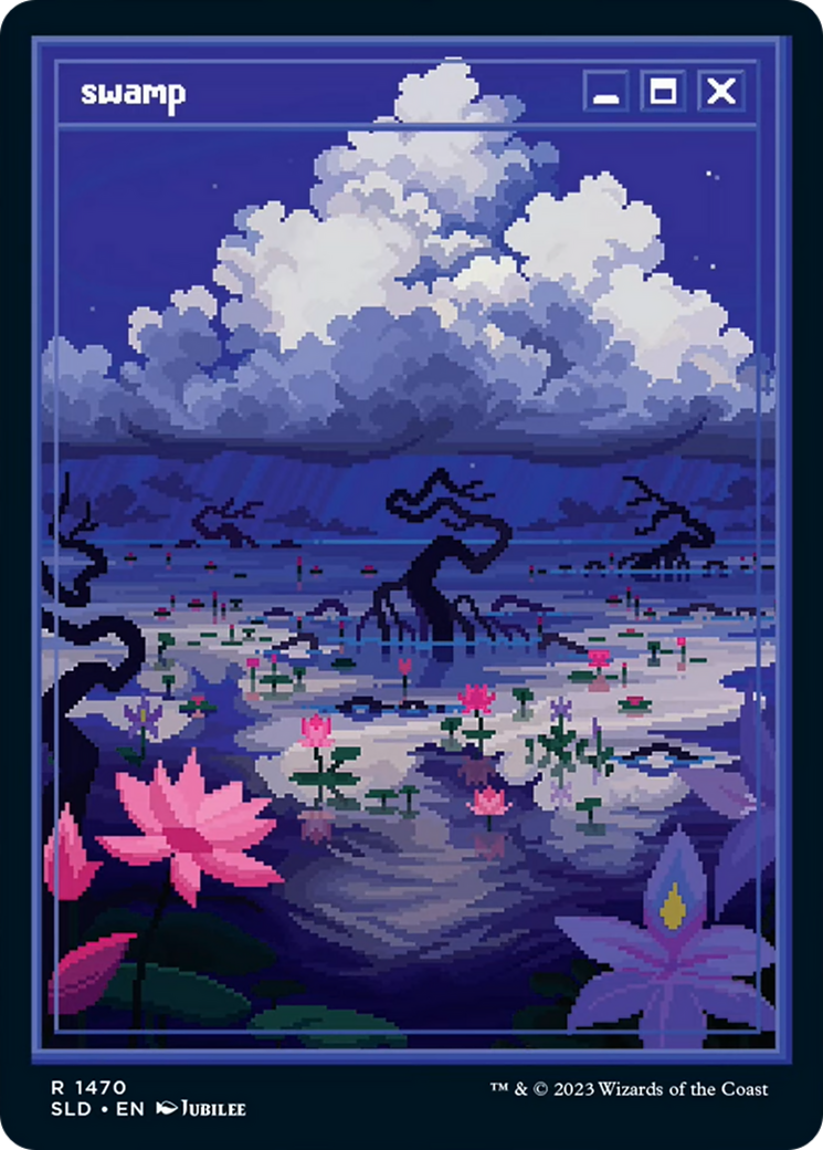 {B} Swamp (1470) [Secret Lair Drop Series][SLD 1470]