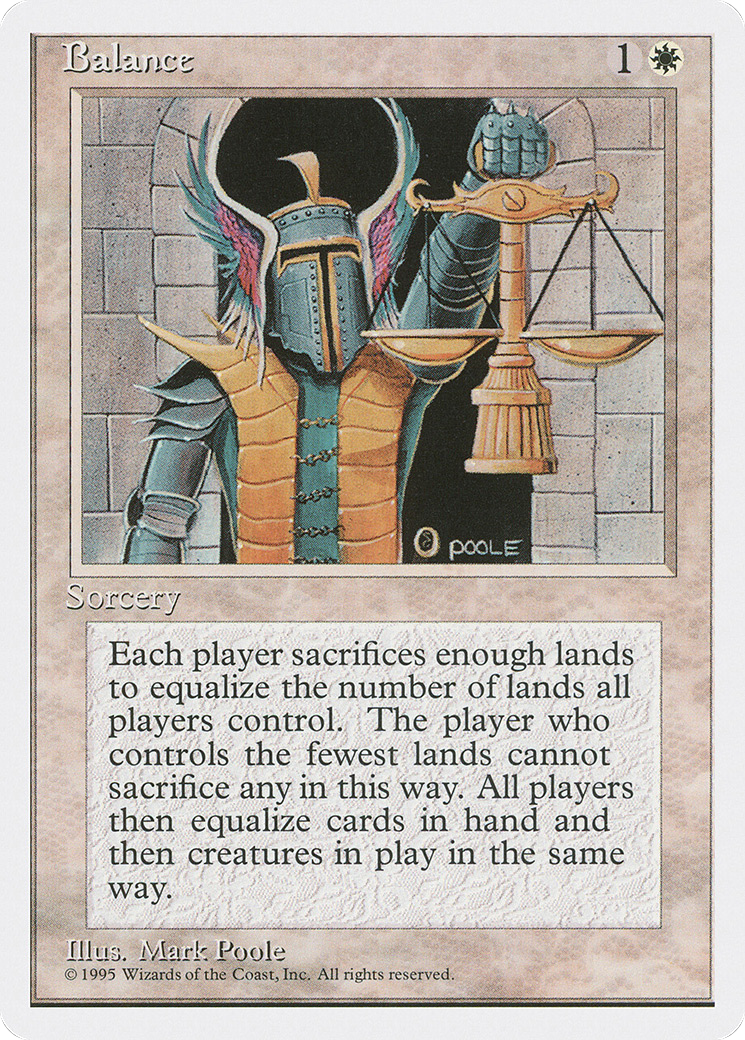 {R} Balance [Fourth Edition][4ED 006] - Misty Mountain Games