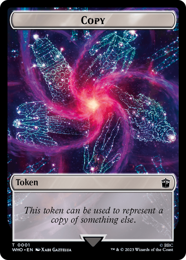 {T} Copy // Clue (0023) Double-Sided Token [Doctor Who Tokens][TWHO 1//23]