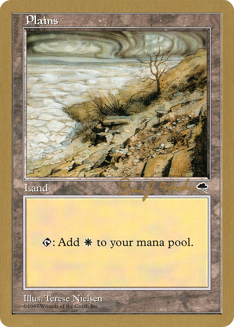 {B}[GB WC98 BH332] Plains (bh332) (Brian Hacker) [World Championship Decks 1998]