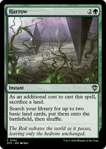 {C} Harrow [Outlaws of Thunder Junction Commander][OTC 194]