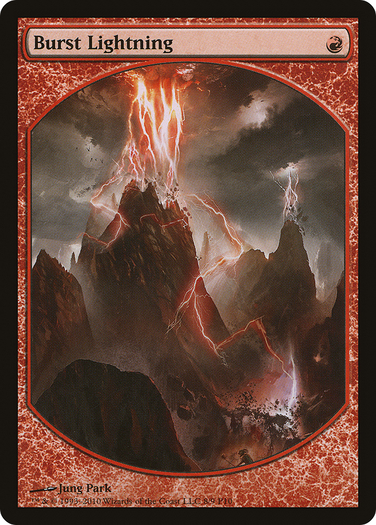 {R} Burst Lightning [Magic Player Rewards 2010][PA P10 008]