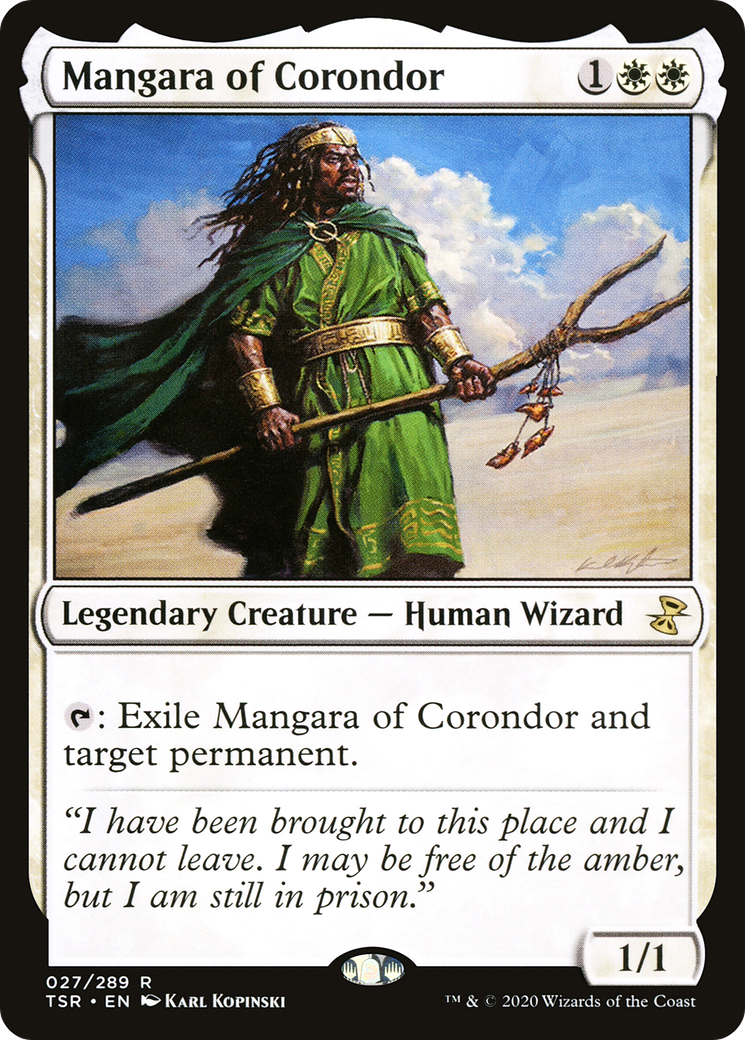 {R} Mangara of Corondor [Time Spiral Remastered][TSR 027]